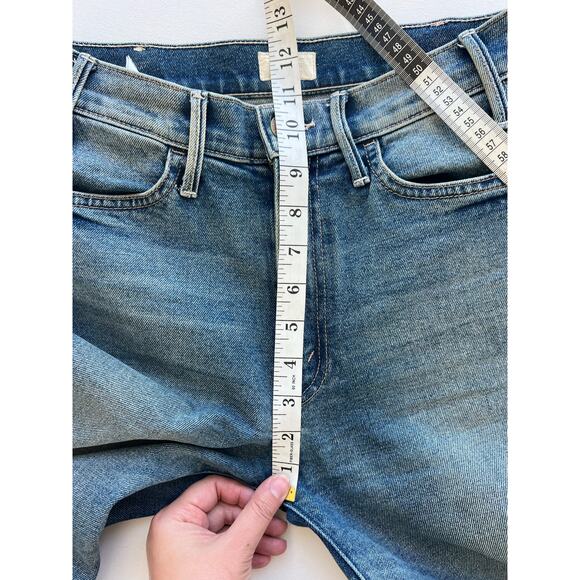 Mother The Hustler Ankle Fray Jeans Smoke ‘Em Wash 25 - Picture 10 of 13